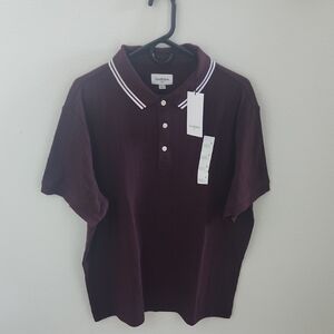 Goodfellow & Co Men's Burgundy Polo Shirt